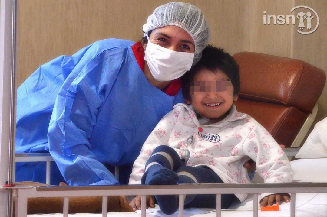 Niño de tres años recibe trasplante de médula ósea en INSN San Borja