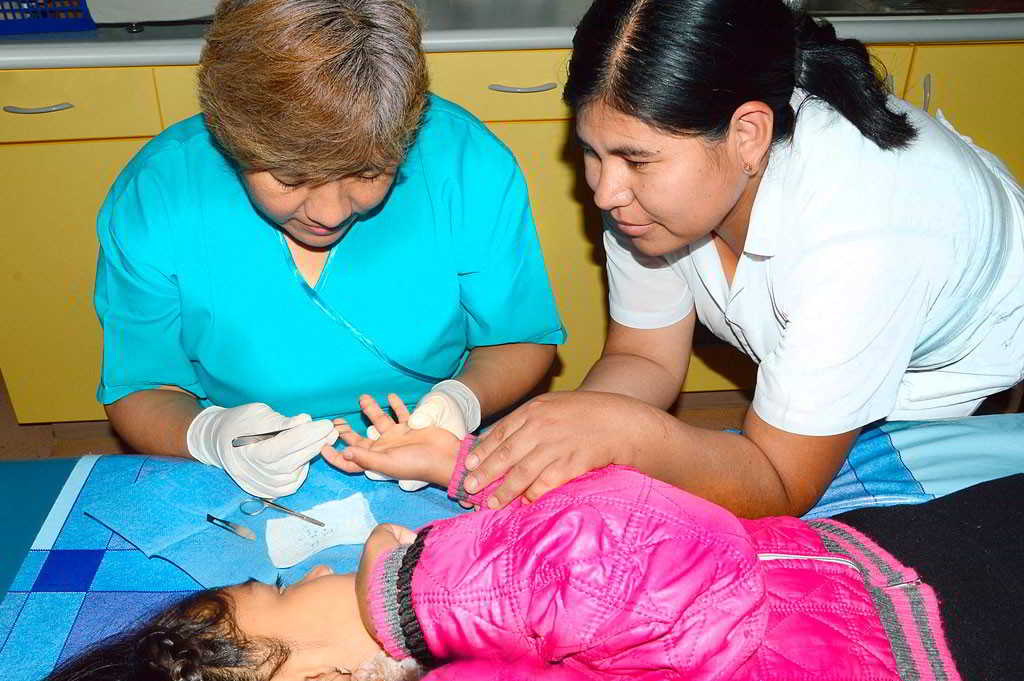 Instituto Nacional De Salud Del Ni O San Borja Realiza Campa A De