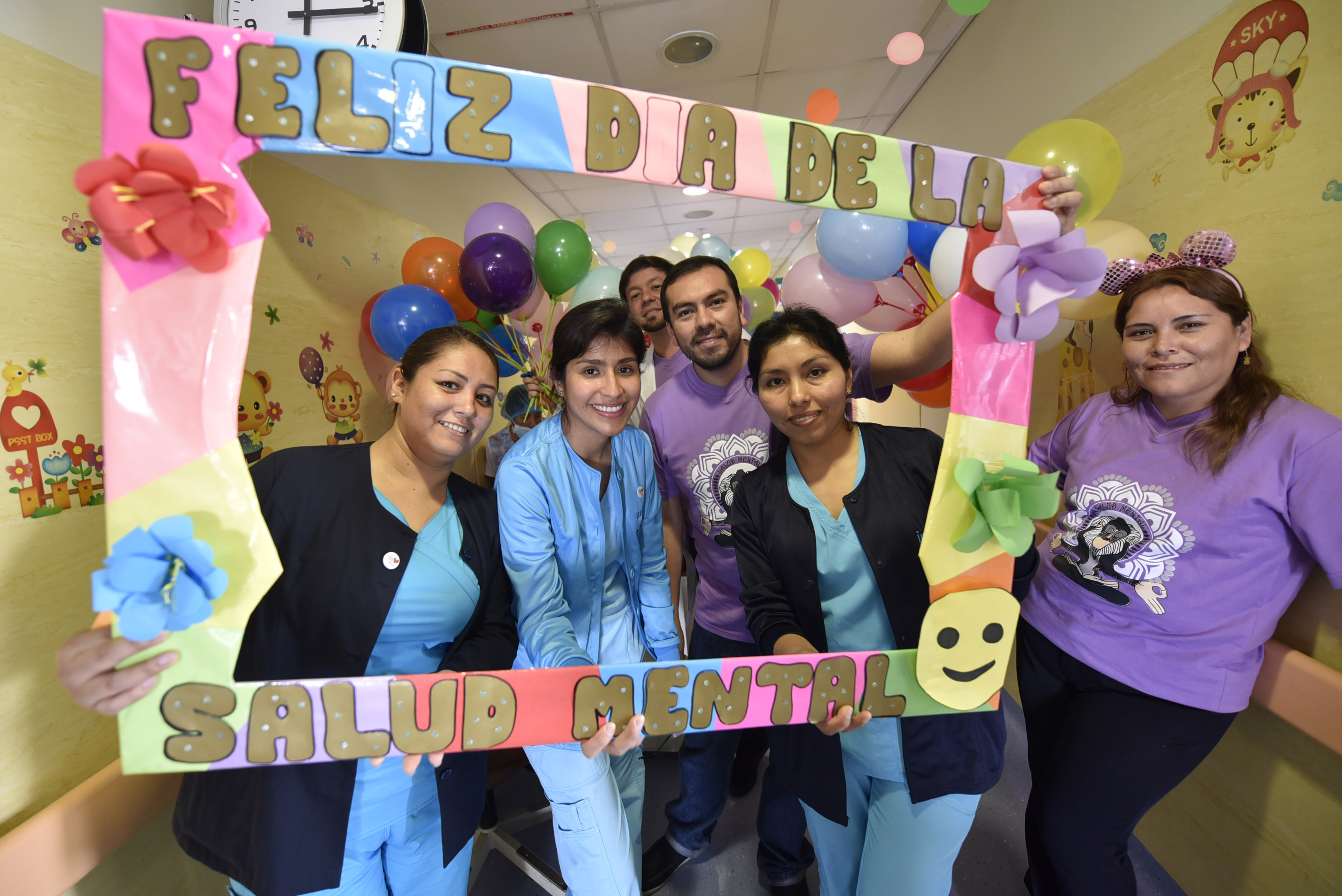 Insn San Borja Realiz Caravana Por D A Mundial De La Salud Mental